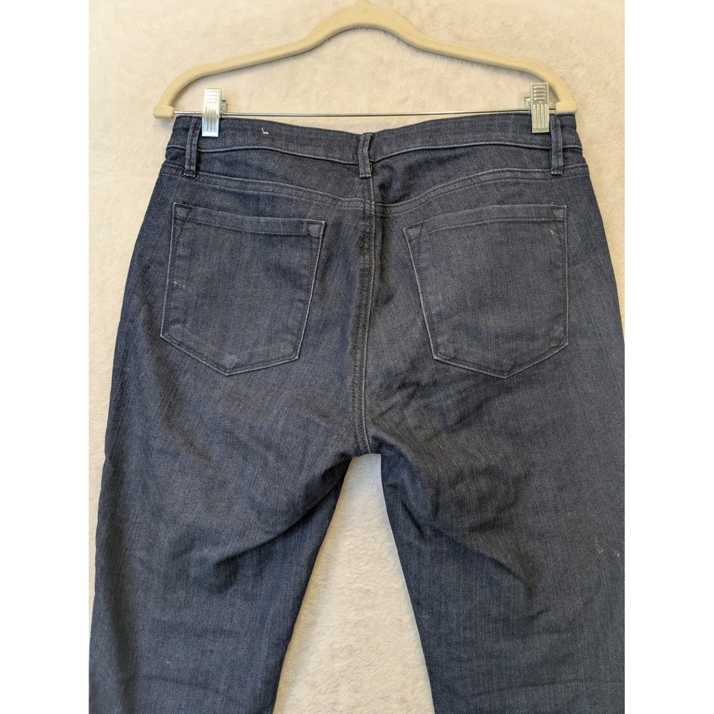 Loft Outlet Curvy‎ Skinny Sailor Button Dark Wash Denim Jeans Womens Size 6 - Picture 7 of 10